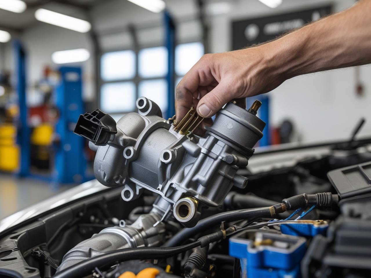 Ignition system under repair